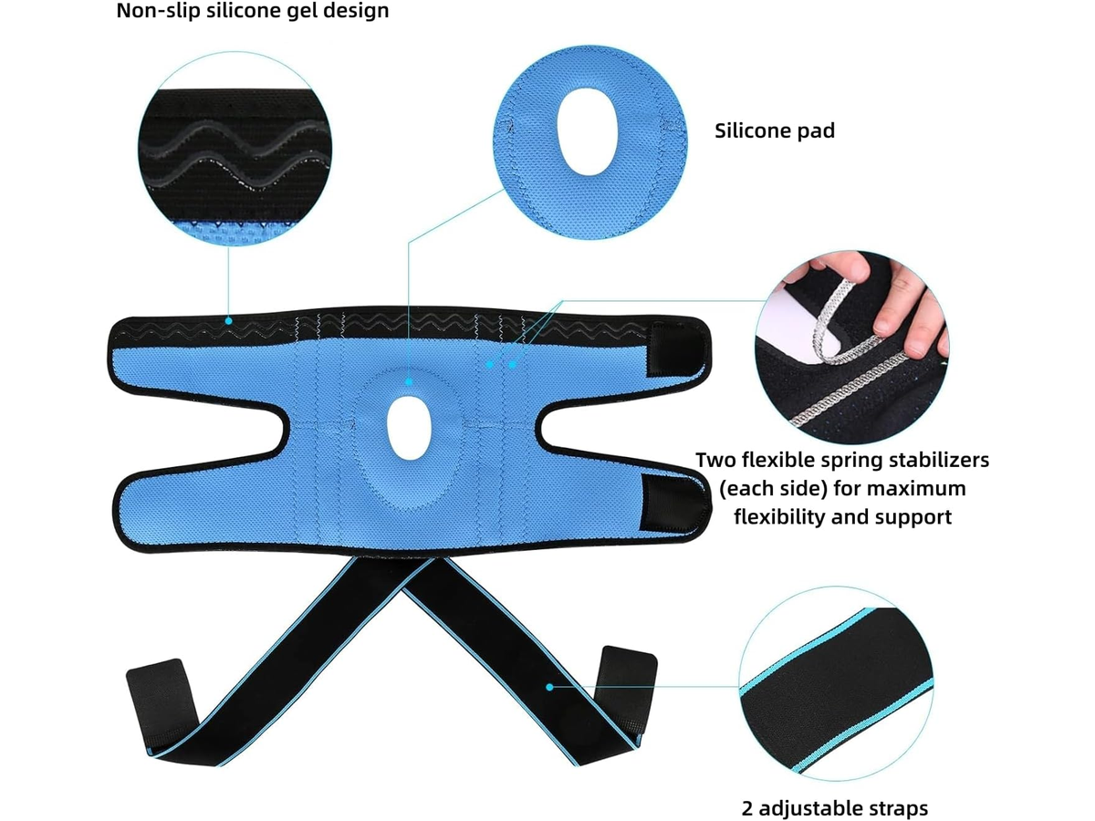 Knee Support 2 Pack Knee Braces for Men & Women