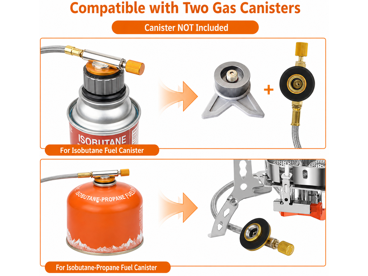 Camping Stove 3500W Backpacking Gas Stove