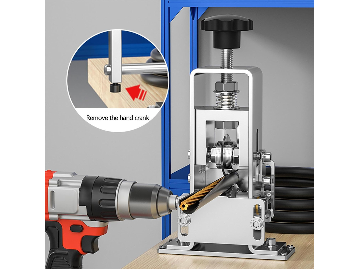 Wire Stripping Machine Manual Hand Crank Wire Stripping Machine