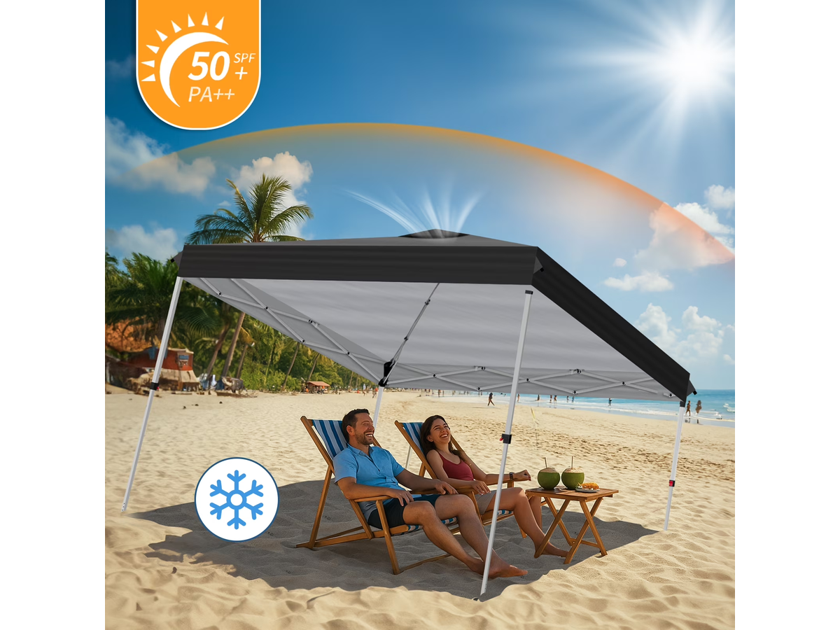 Foldable Outdoor Pop Up Gazebo 3x3M with Side Panels