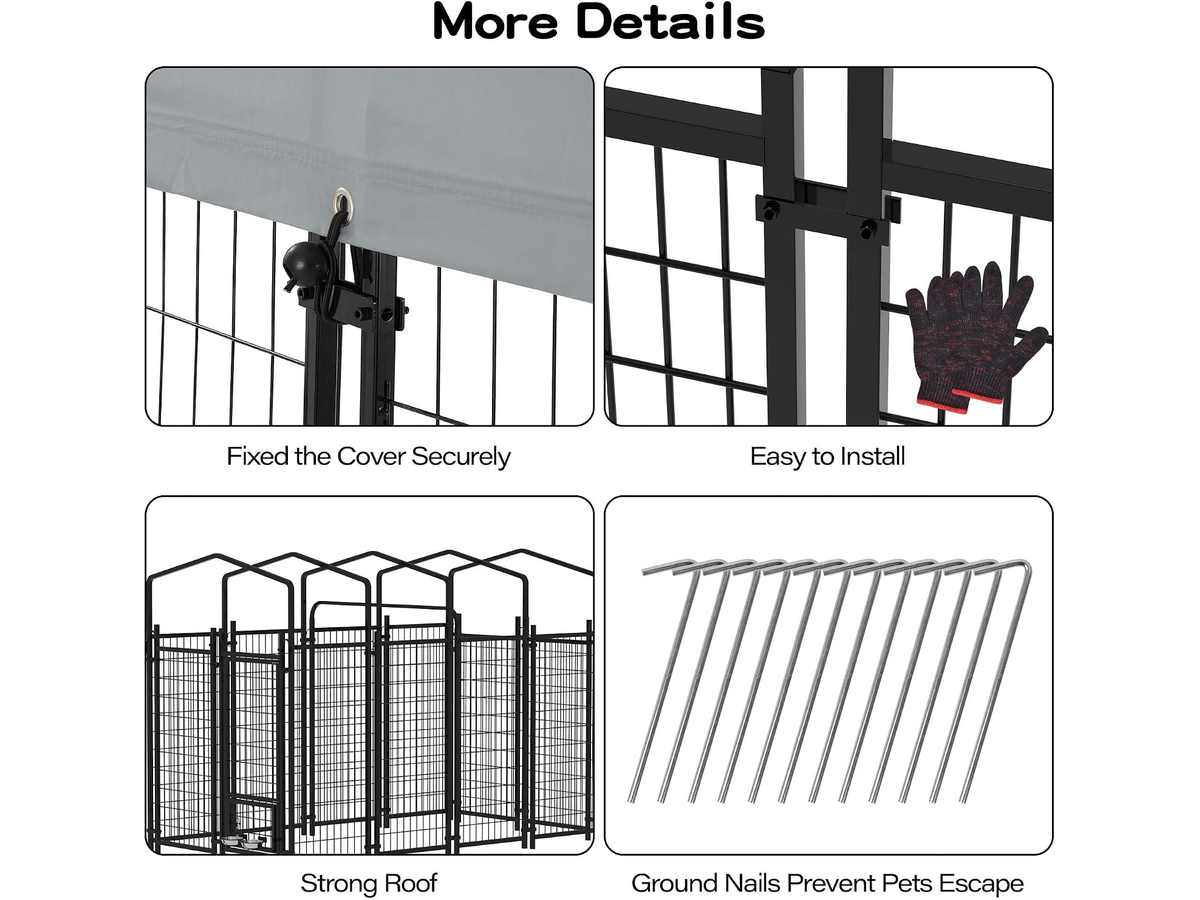 Dog Kennel Dog Run Extra Large