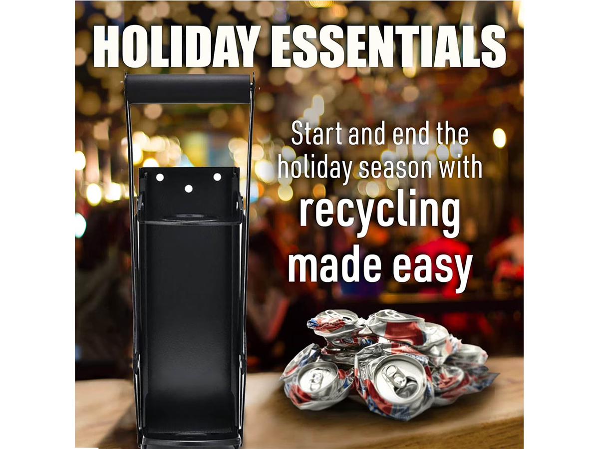 Can Crusher for Beer and Soda Cans