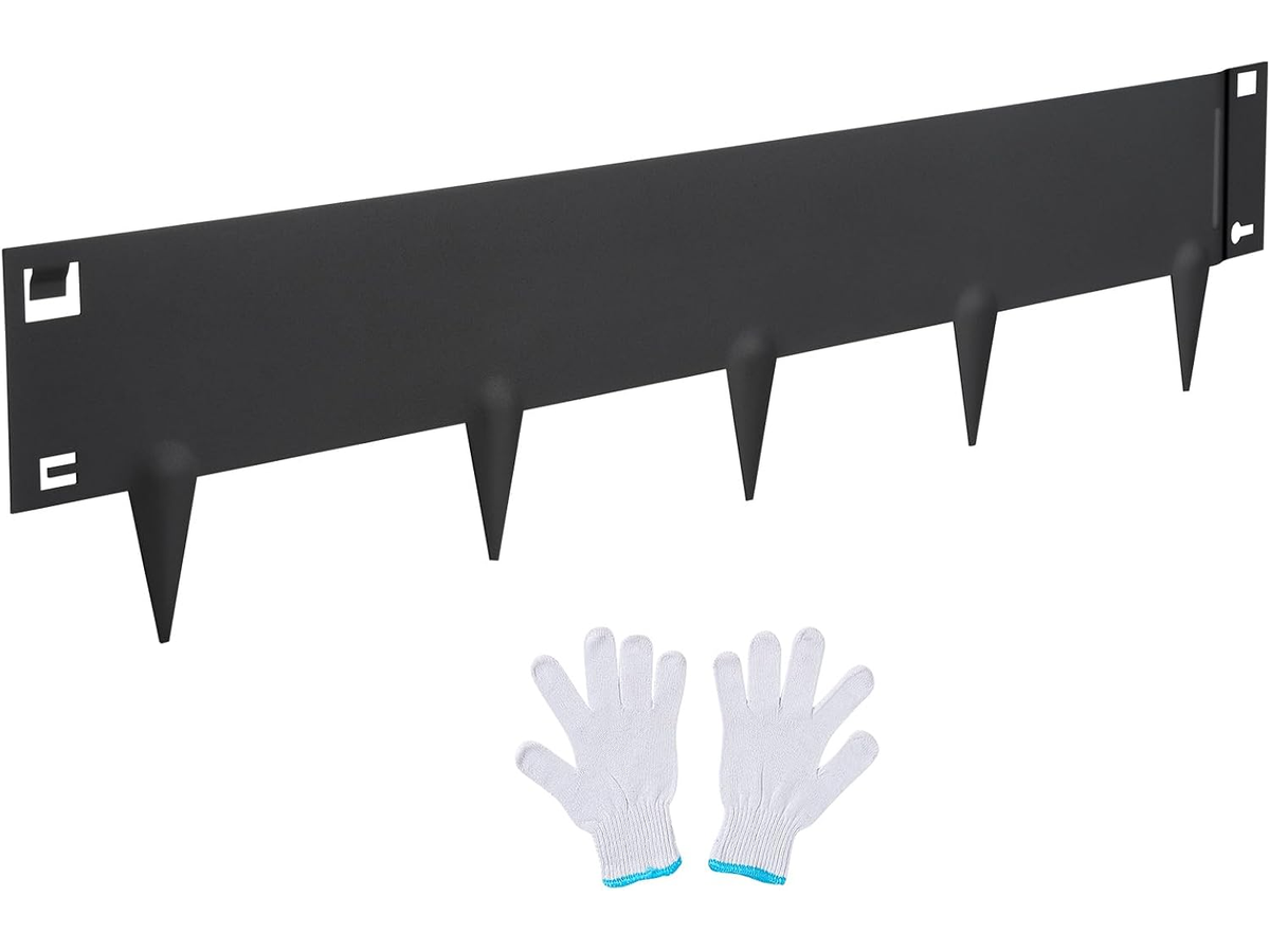 Garden Lawn Edging Steel 5 Pack
