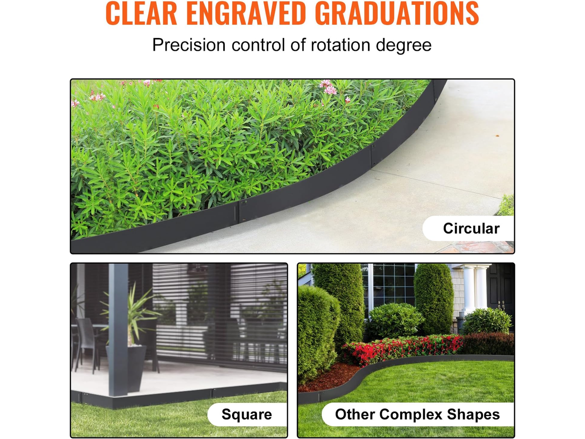 Garden Lawn Edging Steel 5 Pack