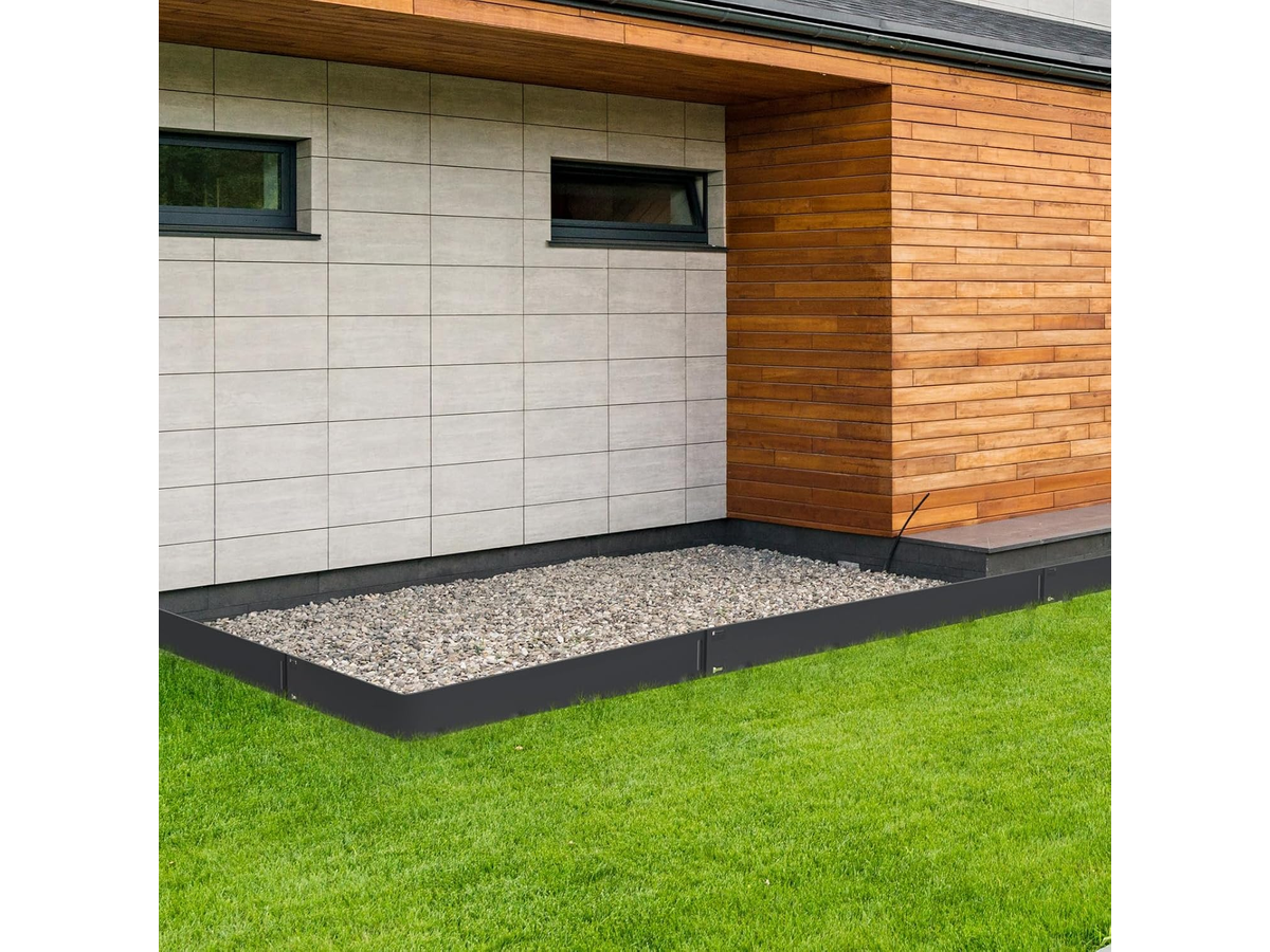 Garden Lawn Edging Steel 5 Pack