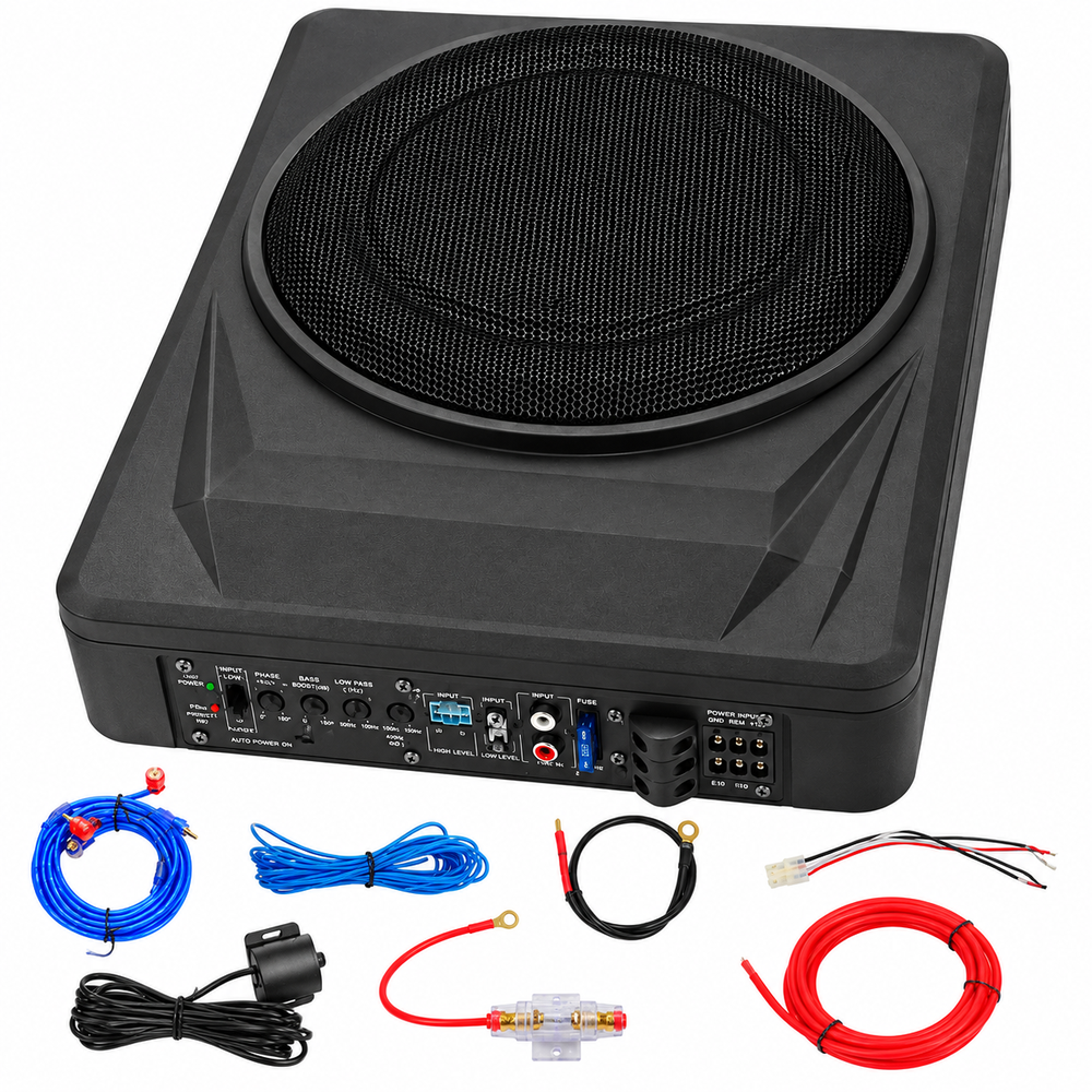 Car Subwoofer 1200W 10 Inch Slim