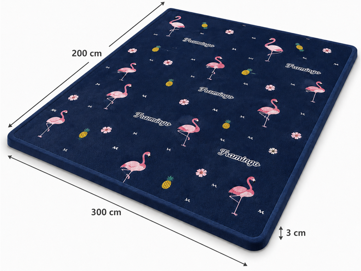 Play Mat 200 X 300CM 3CM Thick Soft Foam Non Slip Floor Mat