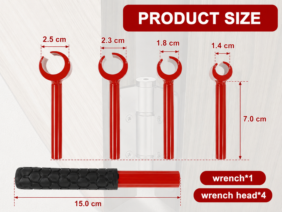 Hinge Gap Adjusting Wrench Kit