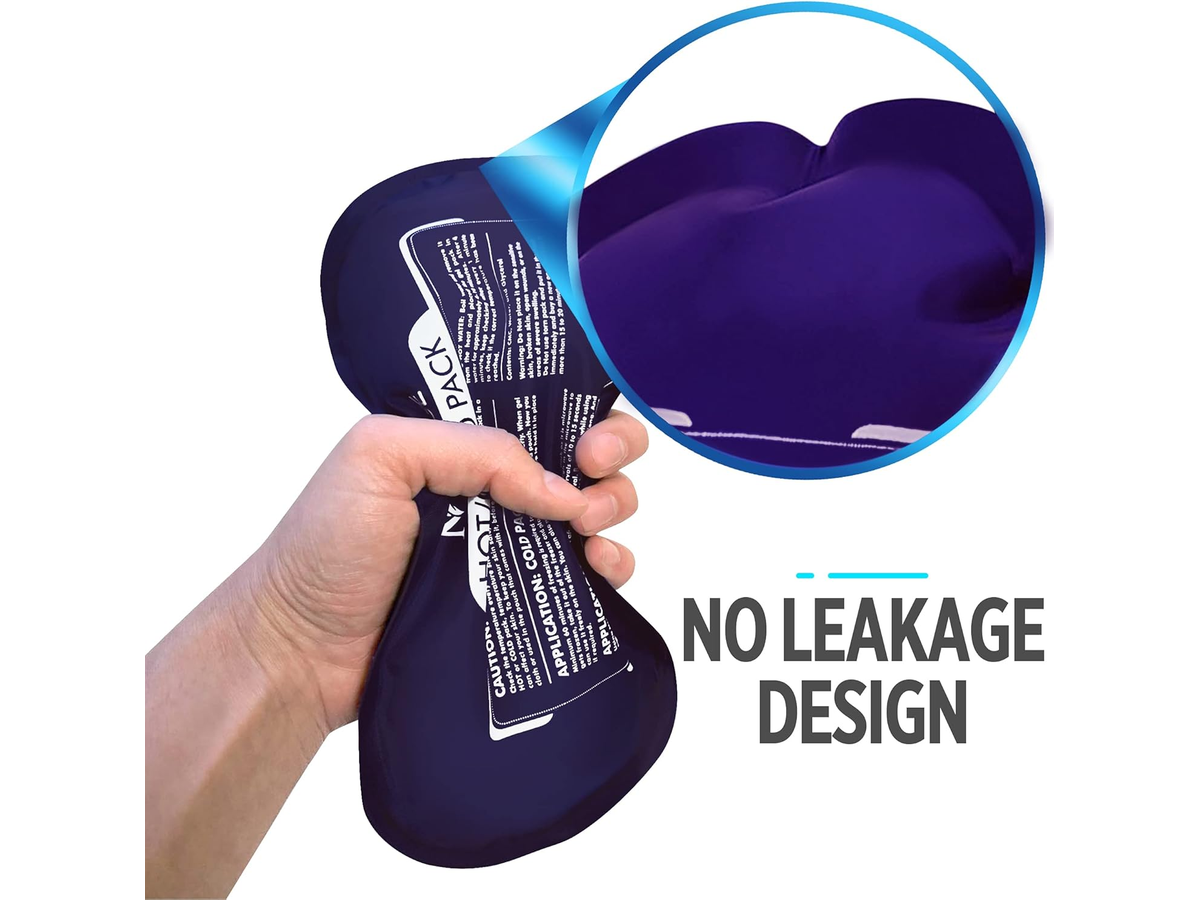 Hot and Cold Ice Packs 3 Piece Reusable Gel Pack Set