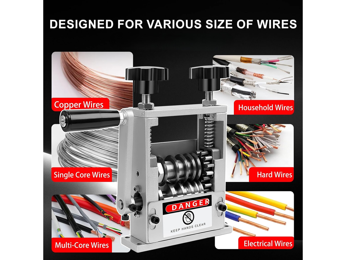 Wire Stripping Machine Manual Hand Crank Wire Stripping Machine