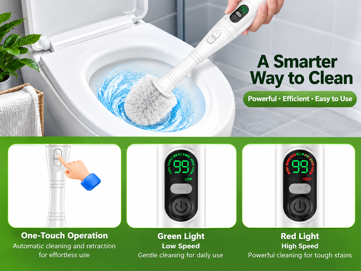 Cordless Scrubber Electric Cleaning Brush