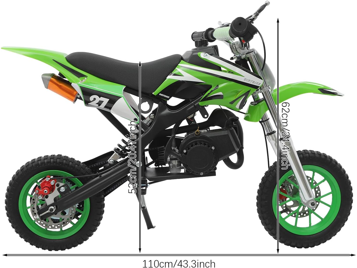 Mini Dirt Bike 49cc 2 Stroke Petrol