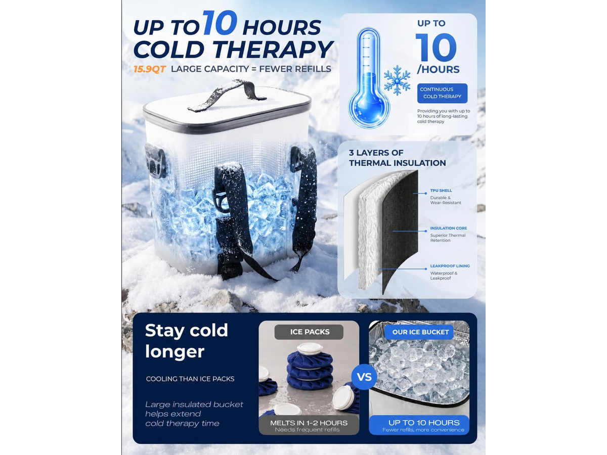 Cold Therapy Machine Portable Ice Recovery System