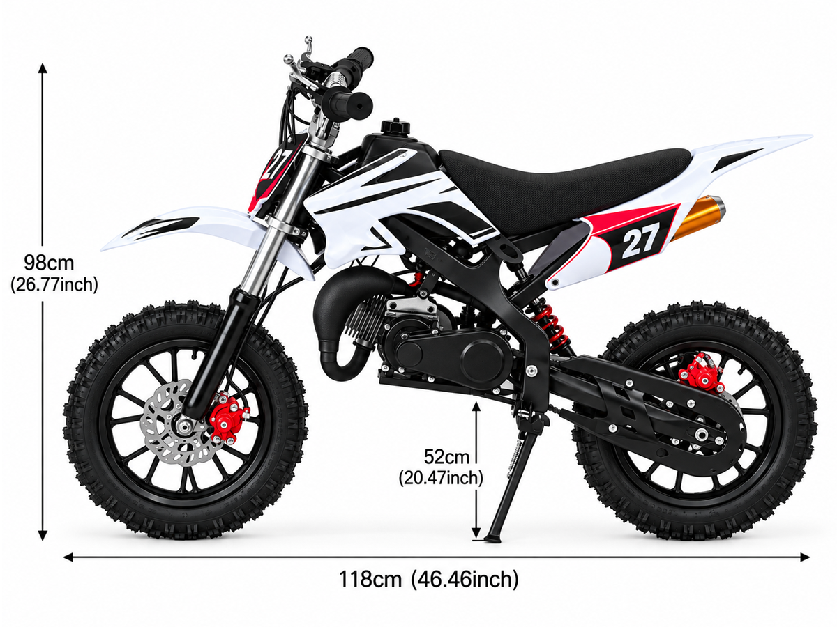 Mini Dirt Bike 49cc 2 Stroke Petrol