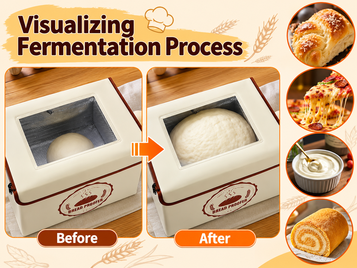 Electric Bread Dough Proofing Box Foldable Fermentation Box