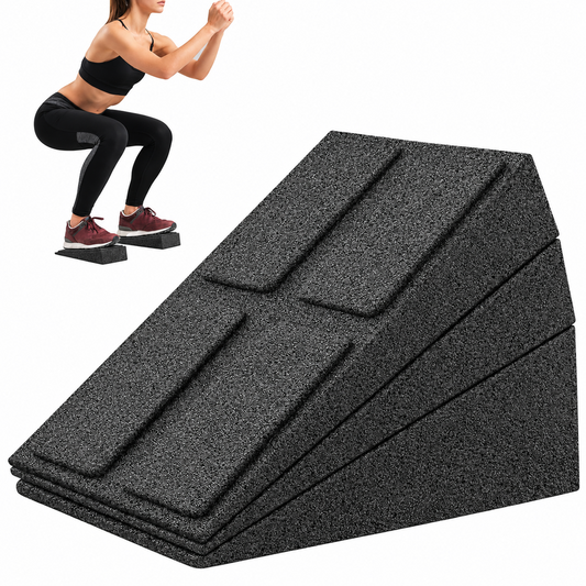 Squat Wedge Heel Ramp 3 Piece Adjustable Slant Board