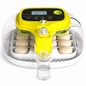 Automatic Egg Incubator 16 Eggs with Auto Turning Temperature Humidity Control LED Candler
