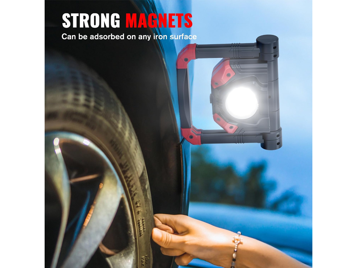 Rechargeable Work Light 2500LM COB LED 4000mAh