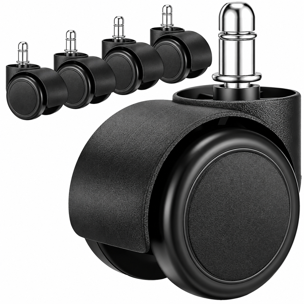 Office Chair Caster Wheels 5 Pack