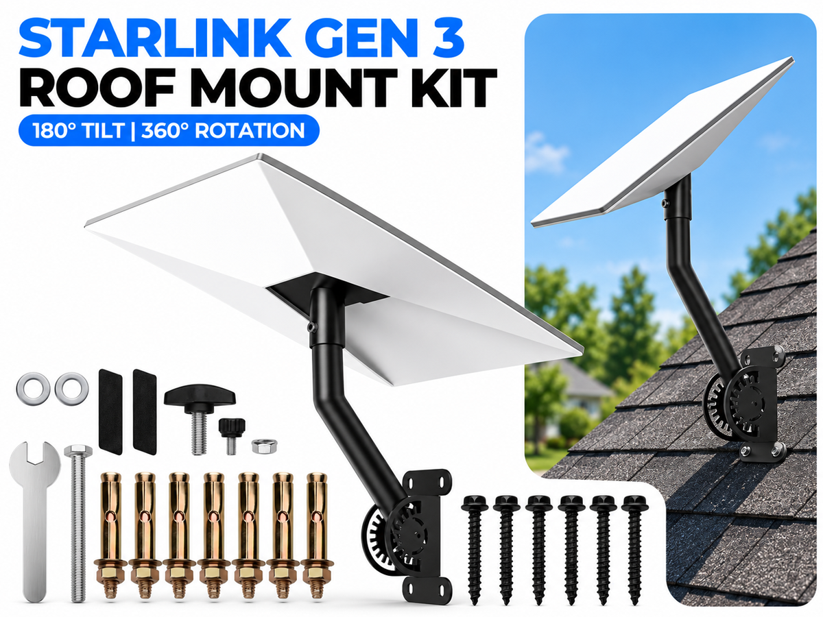 Adjustable Starlink Mount Satellite Dish Bracket