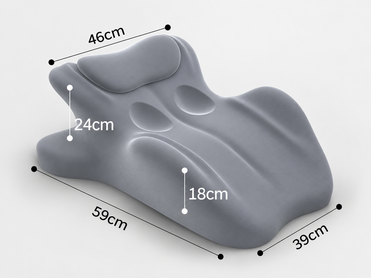 Sweet Spot Pillow Wedge Pillow Memory Foam Support Pillow
