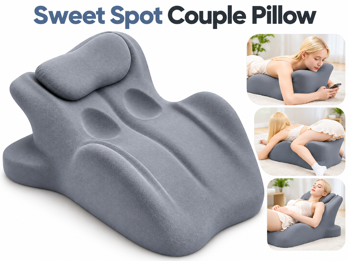 Sweet Spot Pillow Wedge Pillow Memory Foam Support Pillow