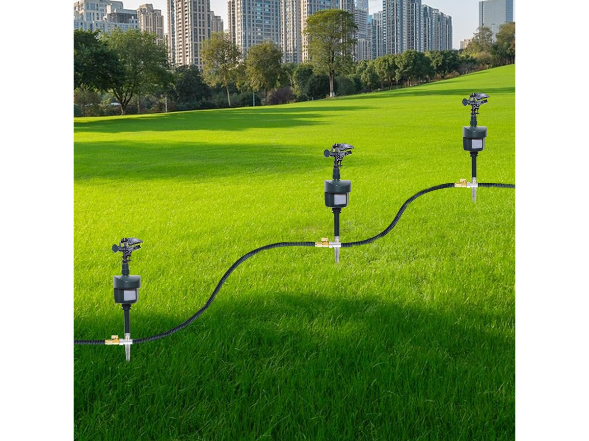 Motion Activated Sprinkler Repellent Outdoor Garden Animal Deterrent