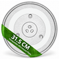 Microwave Plate 31.5 cm Universal Glass Turntable