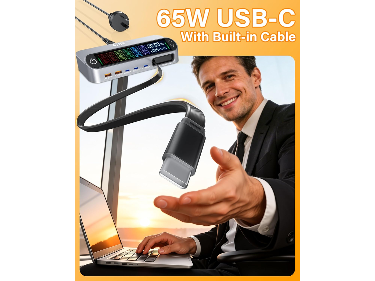 470W USB C Charging Station GaN Fast Charger