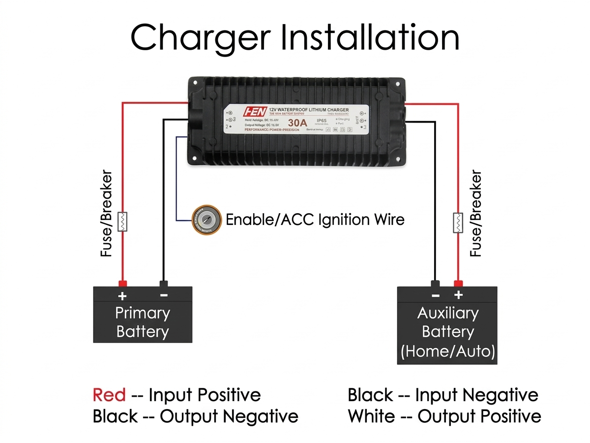LiFePO4 Battery Charger DC 10-36V to 43.8V 10A