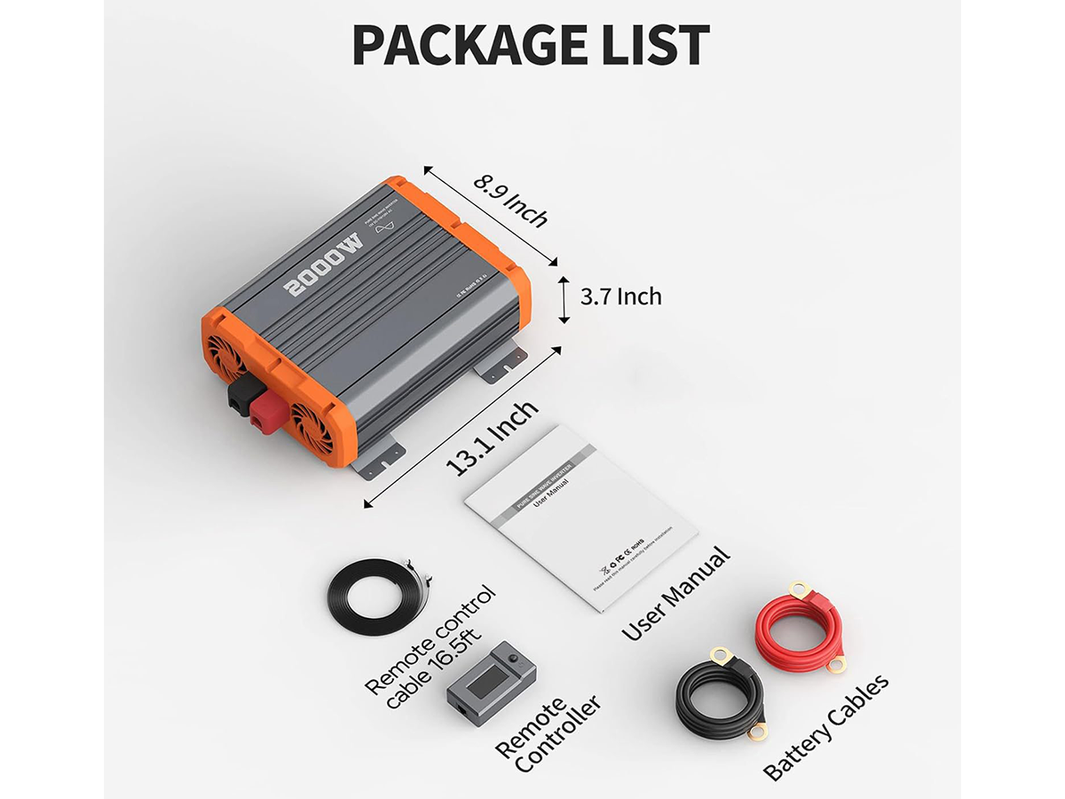 Pure Sine Wave Inverter 2000W