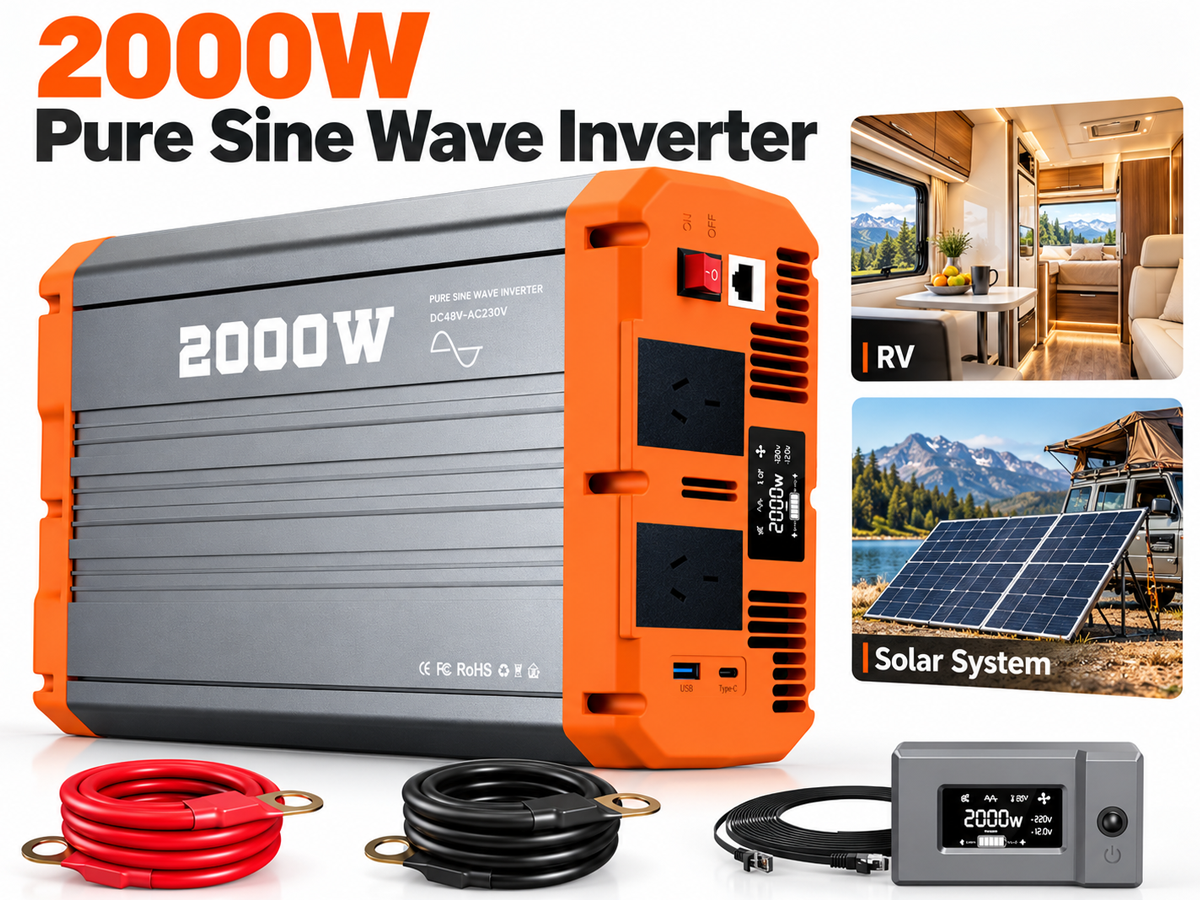 Pure Sine Wave Inverter 2000W