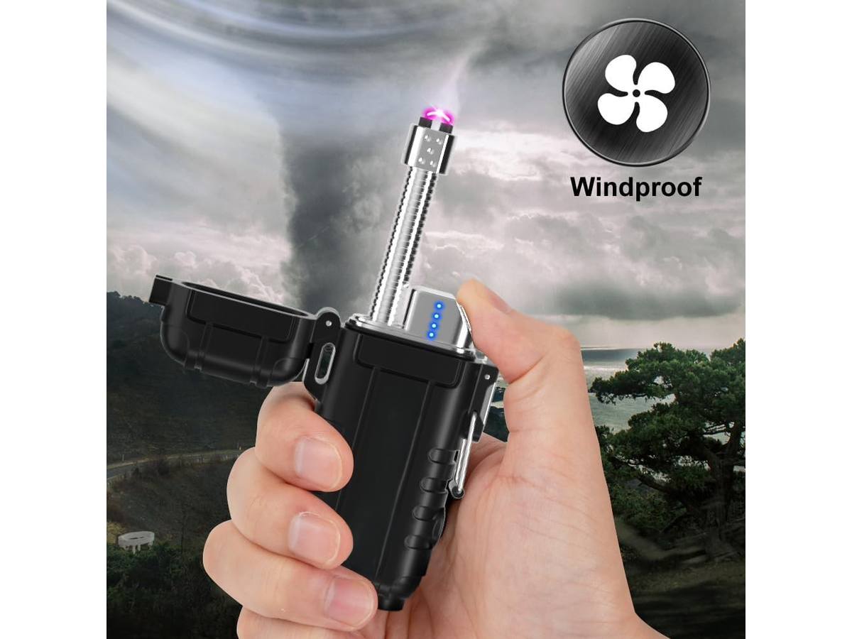 Electric Lighter Rechargeable USB C Plasma Arc Lighter