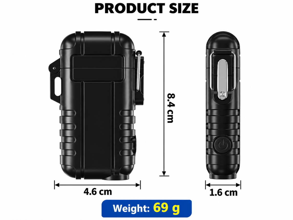Electric Lighter Rechargeable USB C Plasma Arc Lighter
