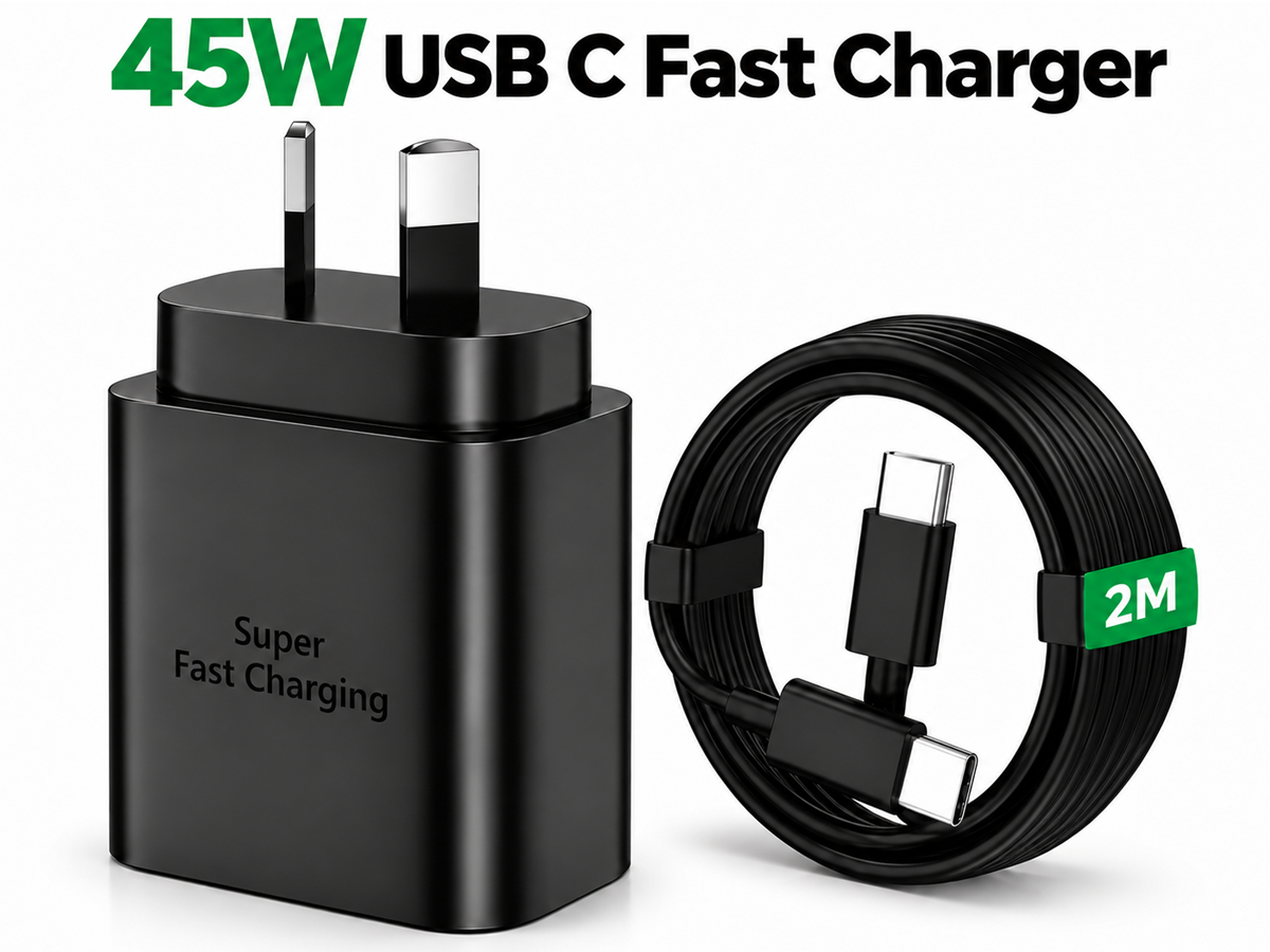 45W USB C Charger Samsung Galaxy Super Fast Charging Type C