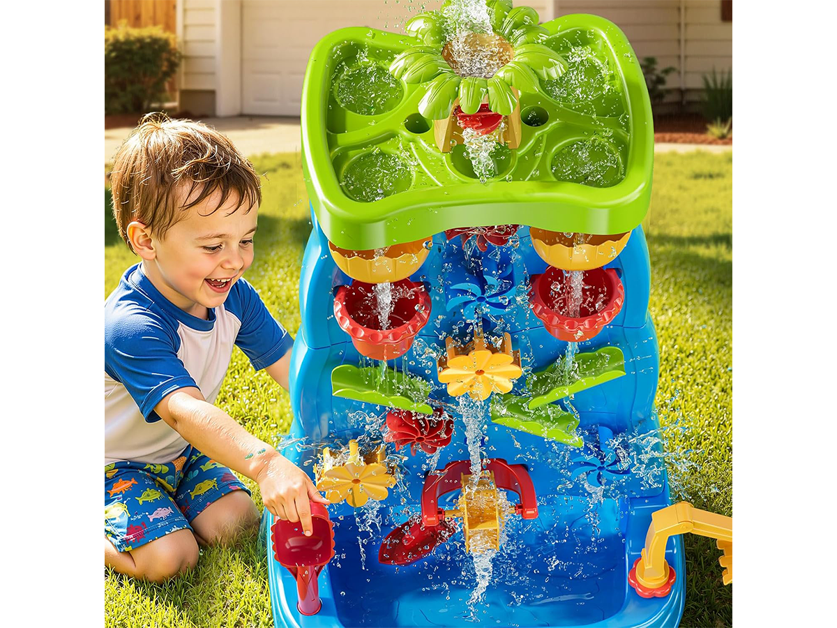 Waterfall Water Table Sand and Water Play Activity Table