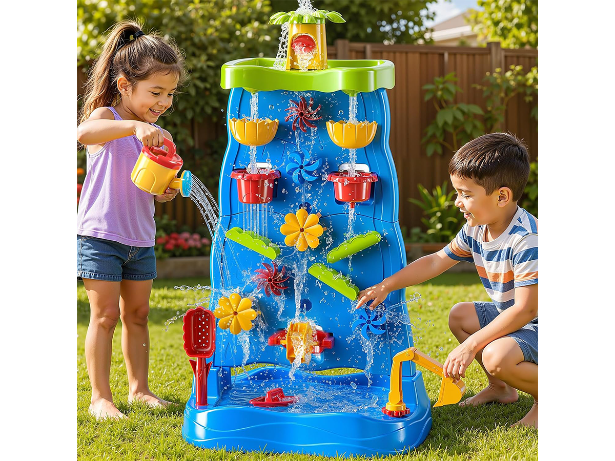 Waterfall Water Table Sand and Water Play Activity Table