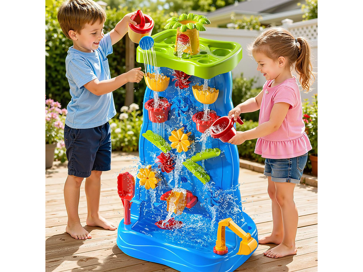 Waterfall Water Table Sand and Water Play Activity Table