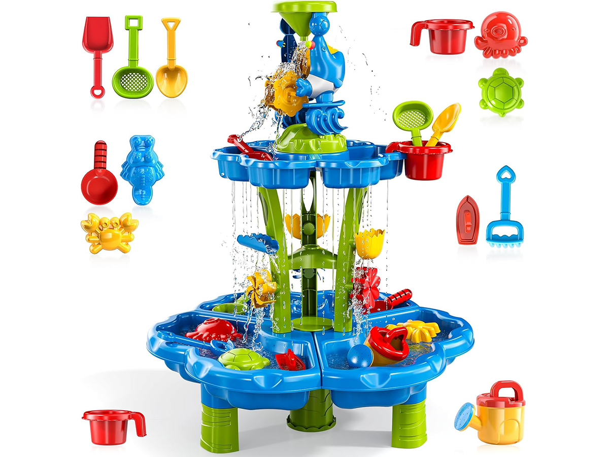 Sand Water Table Toys Outdoor Sensory Play Activity Set
