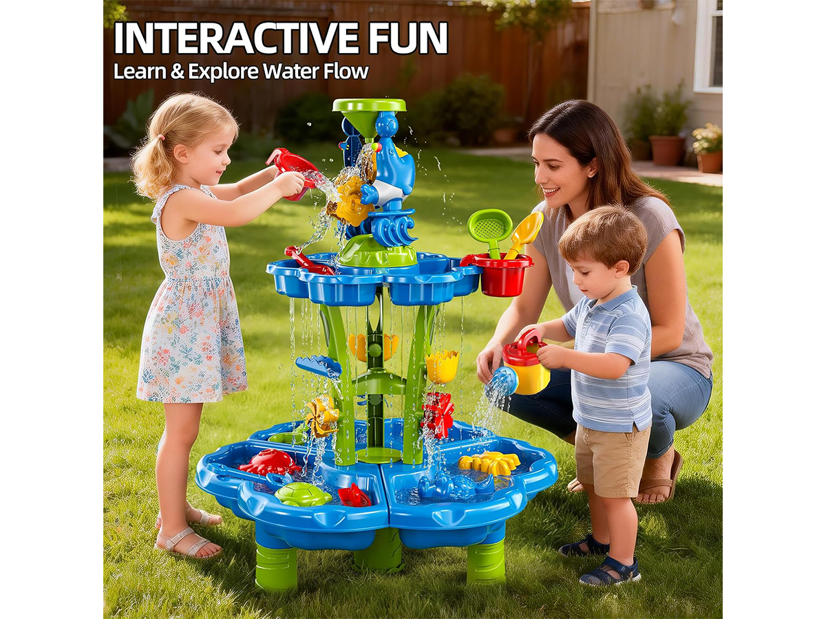 Sand Water Table Toys Outdoor Sensory Play Activity Set