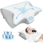 Cervical Neck Pillow 2 in 1 Cooling Memory Foam Ergonomic