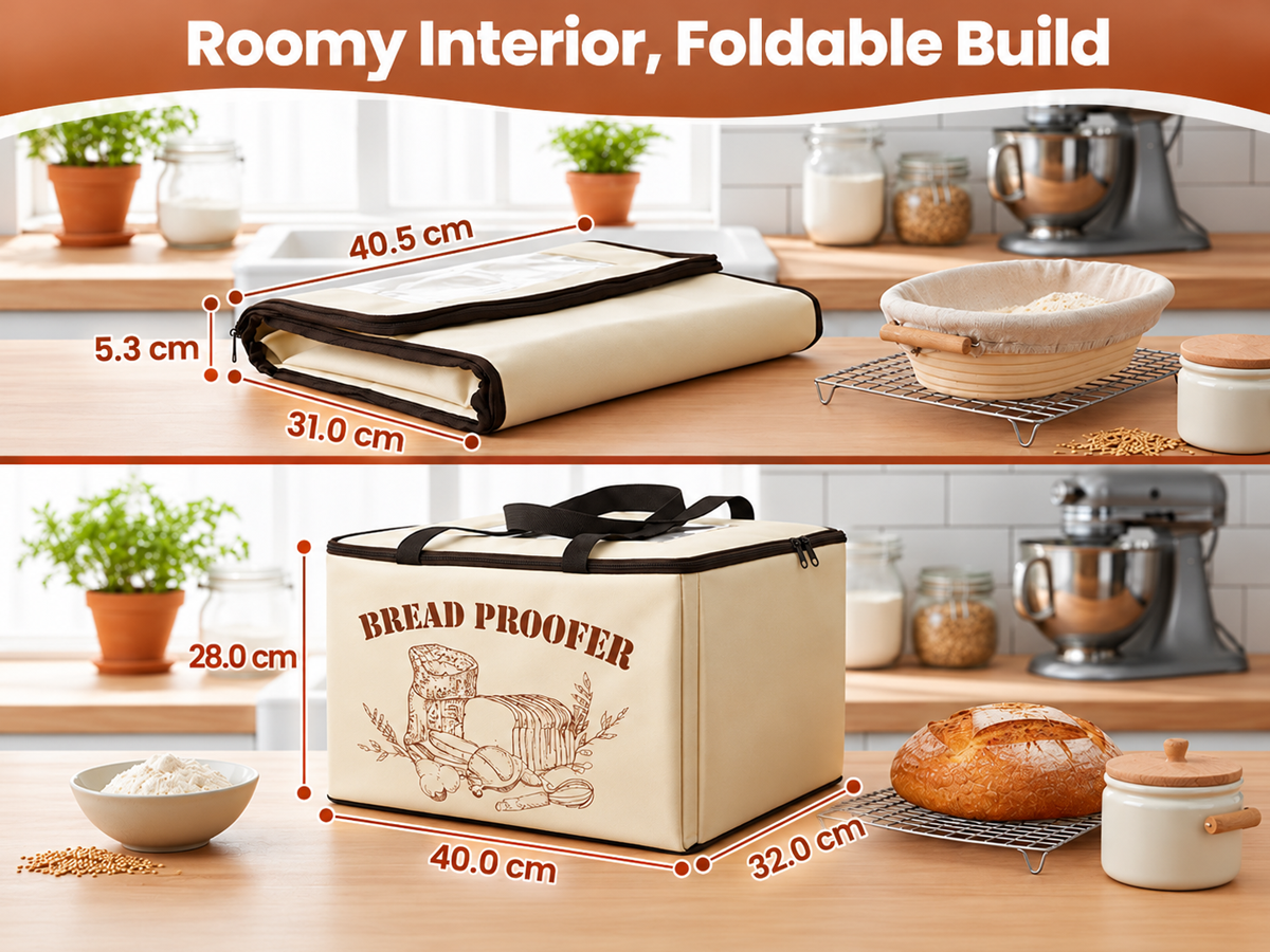 Electric Bread Proofing Box Foldable Dough Proofer