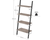 VASAGLE Glass Corner Display Shelf