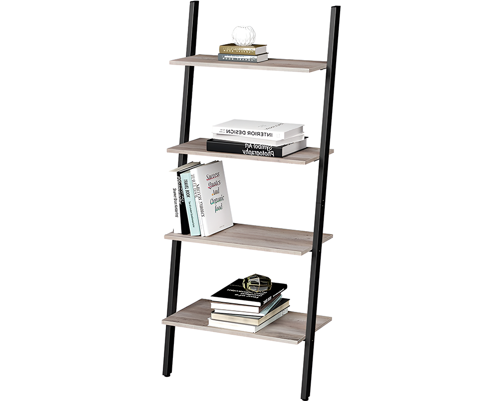 VASAGLE Glass Corner Display Shelf