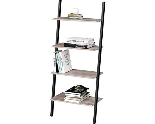 VASAGLE Glass Corner Display Shelf