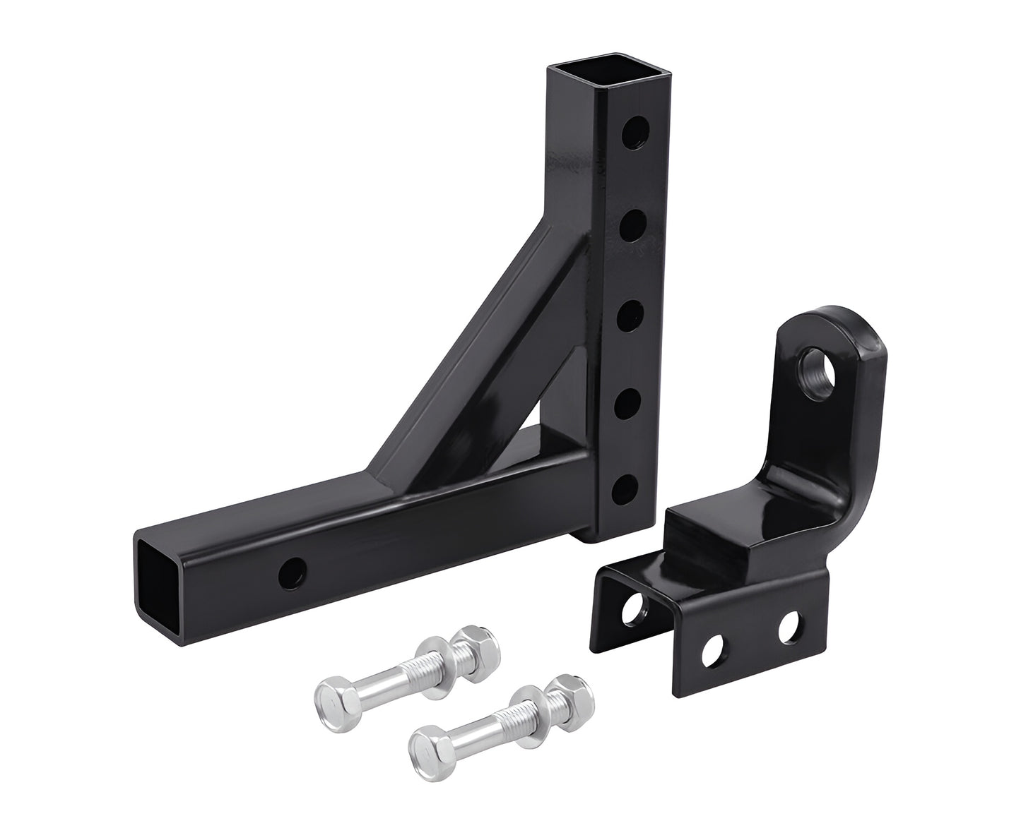 10" Adjustable Drop Hitch Ball Mount for 2" Receiver - Heavy Duty Towing Trailer
