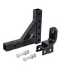 10" Adjustable Drop Hitch Ball Mount for 2" Receiver - Heavy Duty Towing Trailer