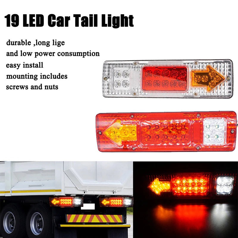 LED Truck Trailer Light 12V