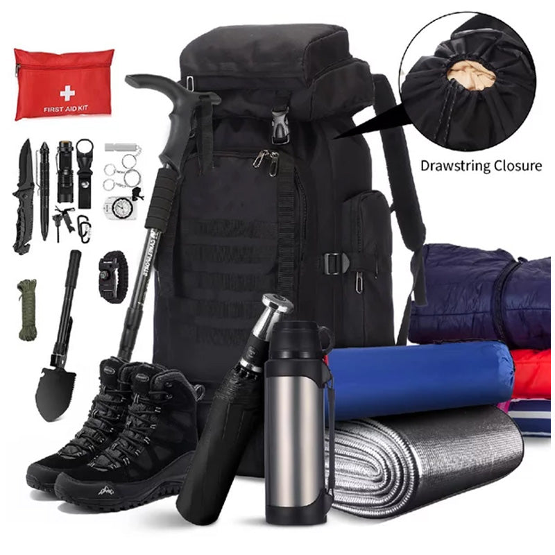 Tramping Pack 100L Waterproof – Tactical Tramping Pack for Hiking, Camping & Outdoor Travel