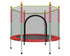 Round Trampoline for Kids – Indoor & Outdoor Trampoline with Enclosure Net, Jumping Mat, and Spring Cover Padding